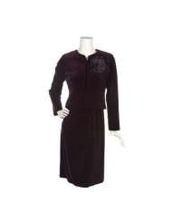 Susan Graver Stretch Velvet Dress & Jacket $90 3 COLORS    Holiday 