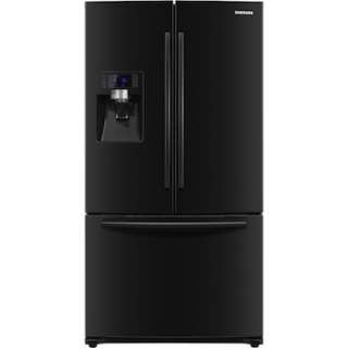 NEW Samsung Black Counter Depth 23 Cu. Ft. French Door Refrigerator 