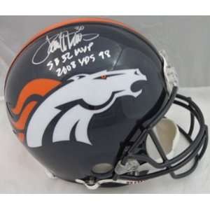 Terrell Davis Autographed Denver Broncos Proline Helmet