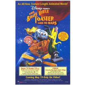  The Brave Little Toaster Goes to Mars (1998) 27 x 40 Movie 