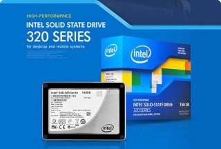 NEW Intel PVR G3 SSD 320 Series 160GB Solid State  