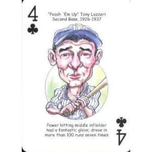 Tony Lazzeri   Oddball NEW York Yankees Playing Card