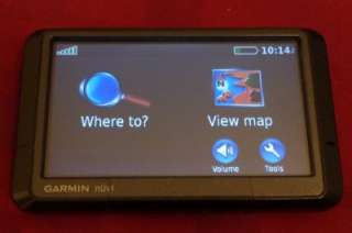 Garmin Nuvi 255W GPS Receiver   WORKS WELL   portable automotive GPS 