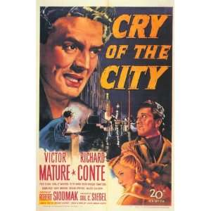  Cry of the City (1948) 27 x 40 Movie Poster Style B