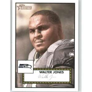  2006 Topps Heritage #266 Walter Jones   Seattle Seahawks 