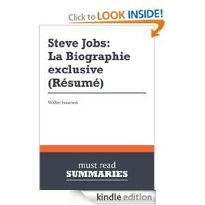   Steve Jobs La Biographie exclusive   Walter Isaacson (French Edition
