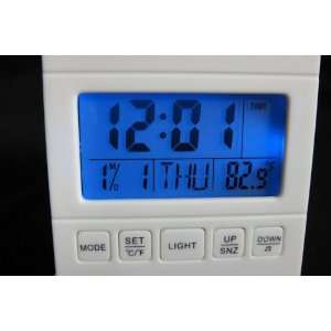   LED Light Digital LCD Travel Timer Thermometer Alarm Car Clock