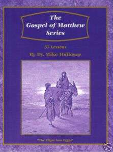 Baptist Sunday School Lessons   Gospel of Matthew KJV  