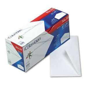 Gummed Flap Business Envelopes, #10, White Wove, 100/box 