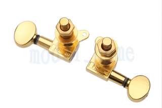 Gold Guitar String Tuning Pegs Tuners Machine Heads 3L/3R  