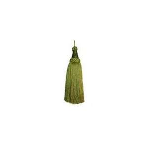  Sugared Fruit Green and Ochre Beaded Tassel Christmas 