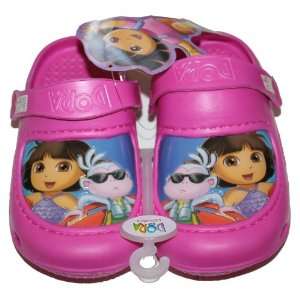  Dora the Explorer & Boots the Monkey Toddler Sandals Croc 