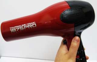 1875 NEW PRO TOURMALINE CERAMIC Blow dryer by RED/Kiss  