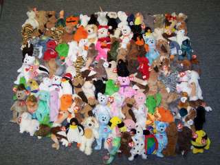 OVER 400 TY BEANIE BABIES & BUDDIES COLLECTION  HUGE BEANIES LOT 