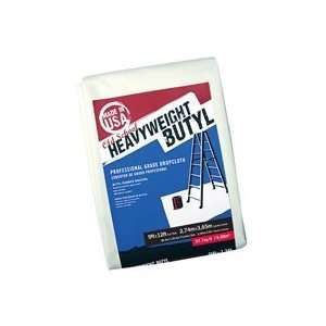  Heavy Weight Butyl Drop Cloth, 9 x 12