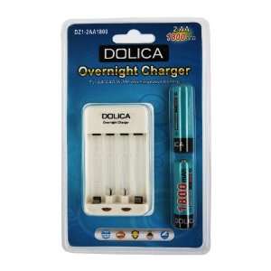    Dolica DZ1 2AA1800 2X AA Battery and Charger