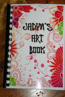 Art Journal Drawing Diary Sketch Book Pad Personalized Kids and Young 