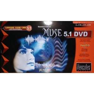  Hercules Gamesurround Muse 5.1 DVD   Sound card   16 bit 