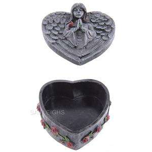   collection ~ DARK ANGEL HEART & ROSES TRINKET BOX dea10 RRP£12.95