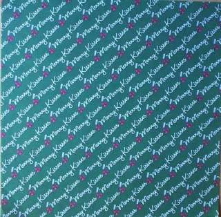 MERRY KISSES HERSHEY CHOCOLATE HOLIDAY SCRAPBOOK PAPER  