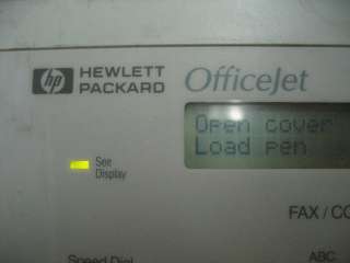Hewlett Packard C2890A HP Officejet Inkjet Printer Copier Fax  