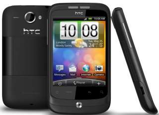 HTC Wildfire A3333 Unlocked Android Phone Black+5 Gifts  