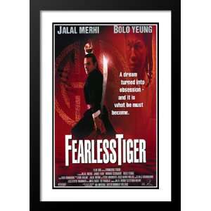  Fearless Tiger 20x26 Framed and Double Matted Movie Poster 