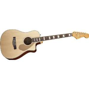  Fender Malibu Sce Acoustic Electric Guitar Natural 