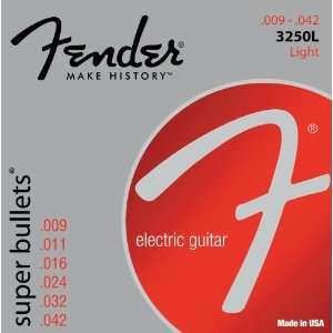 Fender Accesories 073 3250 403 Nickel Plated Electric Guitar Strings 