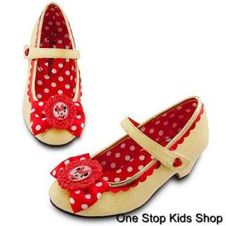 MINNIE MOUSE Girls 7 8 9 10 13 1 2 3 Mary Janes SHOES Sandals Disney 