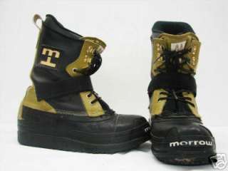 Morrow Mens Snowboard Boots Size 9 Used OLD SCHOOL  