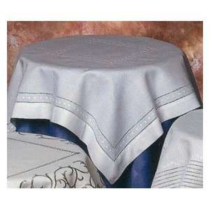    Swiss Dots Linen/cotton Tablecloth 72x126