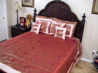 7p Elephant Indian Home Decor Duvet Bedding Bedspread  
