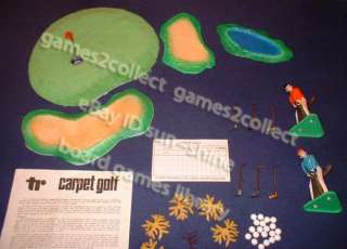 Carpet golf indoor game 1960s by Turner Research  