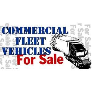    3x6 Vinyl Banner   Commercial Fleet Vehicles Sale 