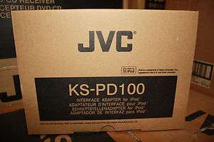 JVC KSPD100 Adapter for iPod Interface KS PD100  BRAND 