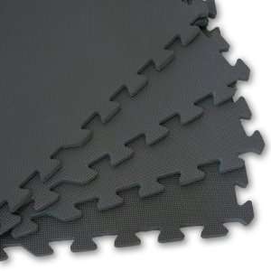  4 pc Padded Floor Mats   14 sq. ft.   5/16 thick  Grey 