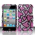   Apple iPod Touch 4th Generation Iced Bling Hard Case Cover  