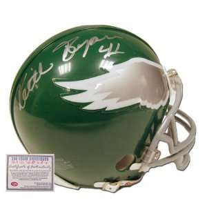   Byars Philadelphia Eagles NFL Autographed Mini Replica Football Helmet