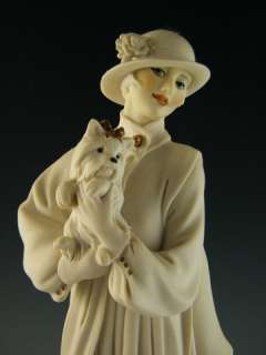 Florence Sculpture Lady W a Yorkshire 14”h W Orig Box  