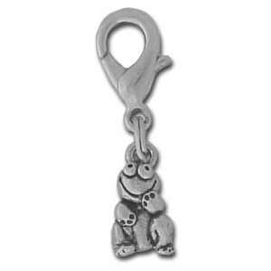   Lucky Frog Charm Zipper Pull for bracelets and decoration Jewelry