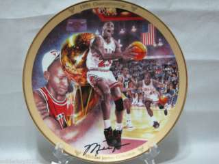   MICHAEL JORDAN Upper Deck NBA Basketball Gold Edition Collection Plate