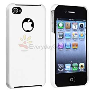 Clear+White Ultra Thin Slim Skin Case Cover Accessory For Apple iPhone 