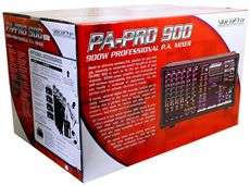 VOCOPRO PA PRO 900 2 POWERED KARAOKE MIXER+4 MICS+SD  