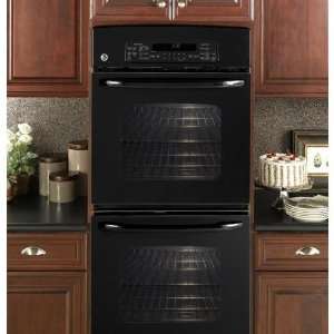  GE JKP75DPBB 27In. Black Double Wall Oven Kitchen 