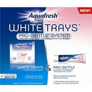  Aquafresh White Trays Pro Gentle System Health & Personal 