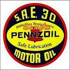 Pennzoil 2x2 Gas Vinyl Stickers Motor Oil Decals Signs Gas Globes