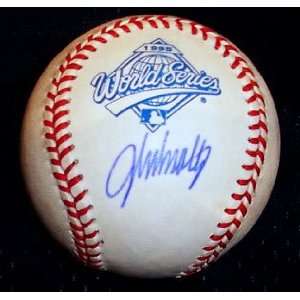    Signed John Smoltz Baseball   1995 World Series