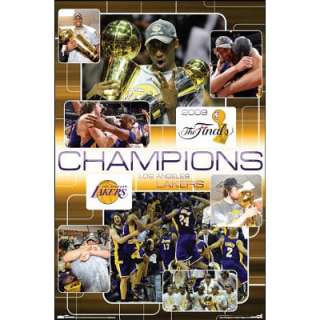 Title Los Angeles Lakers (2009 NBA Champions) Sports Poster Print