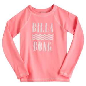  Billabong Tori Rashguard Electric Pink S  Kids Sports 